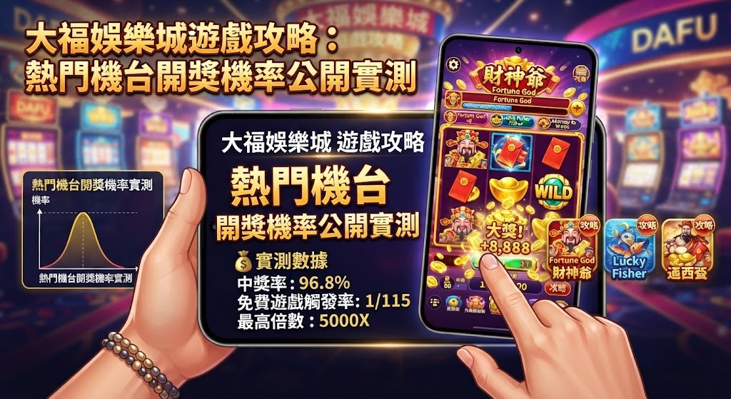 破解大福熱門機台開獎規律！